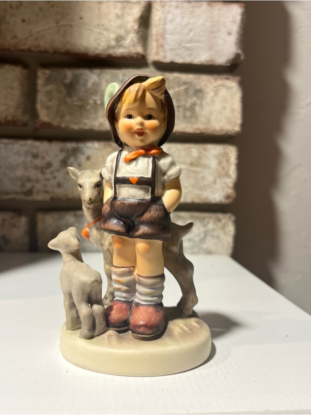Vintage MJ Hummel Figurine #200 /0 “Little Goat Herder” 4.5 Inch Goebel Germany